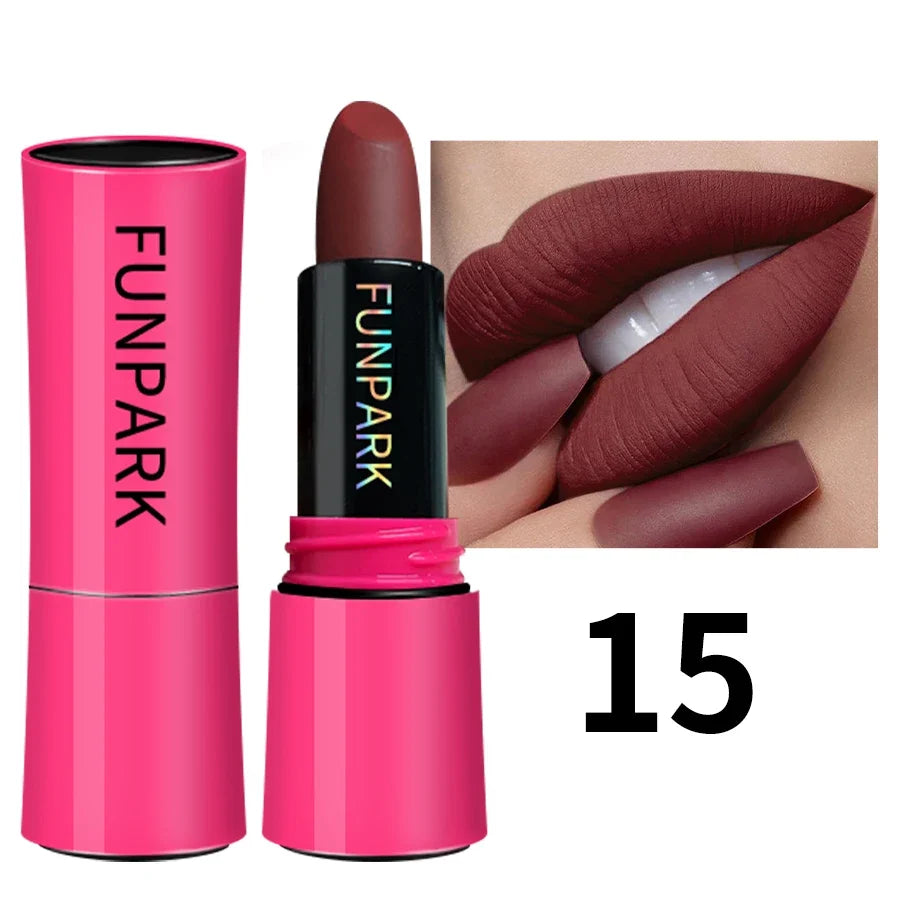 25 Colors Lipstick Non Stick Cup Matte Lip Gloss Waterproof Long Matte Sexy  Red Lip Cosmetics Korean Makeup For Women Gifts