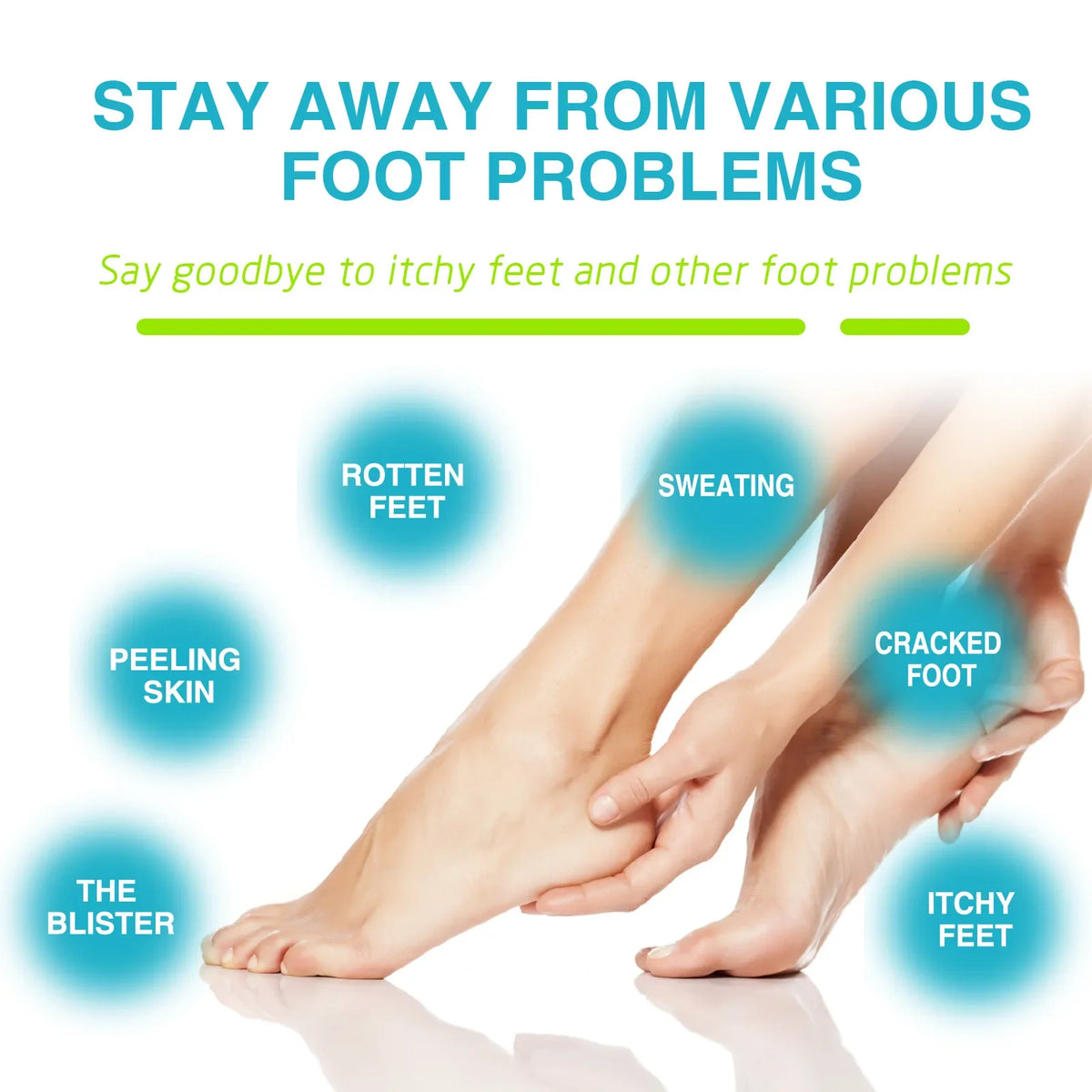 Foot Deodorant Spray Perfume Anti Cracking Nail Feet Odor Care Moisturizing Repairing Shoe Fresheners Foot Odor Removal Spray