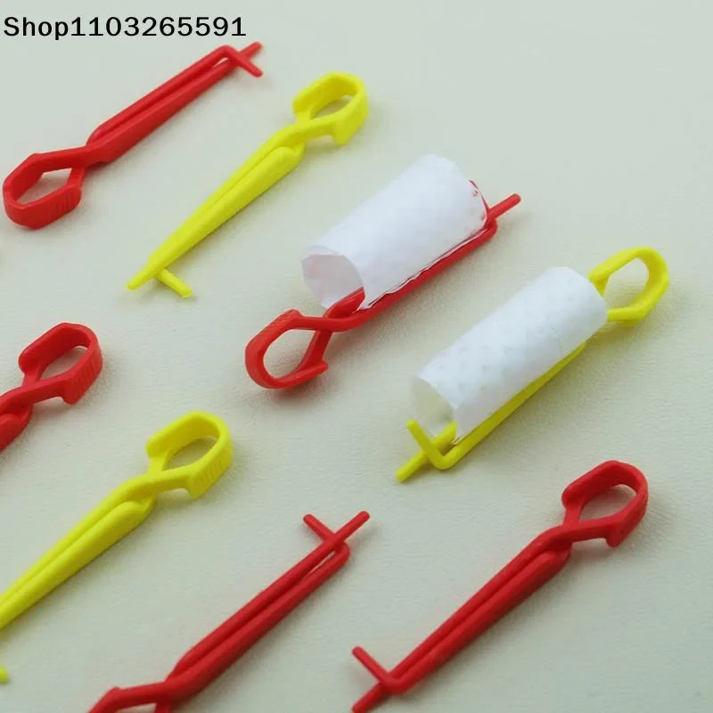 20Pcs Men's Texture Styling Position Clamps Hair Salon Perm Clips Anti-slip Positioning Clip Air Bangs Hair Clip