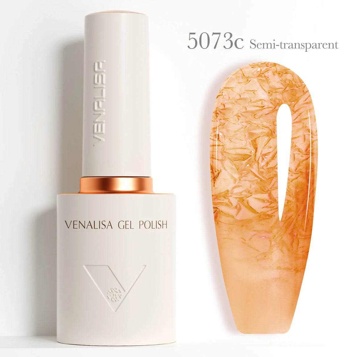 1/2/5pc 10ml VENALISA Nail Gel Polish High Quality Round Brush Soft Consistency Selfleveling  Gorgeous Color Collection Varnish