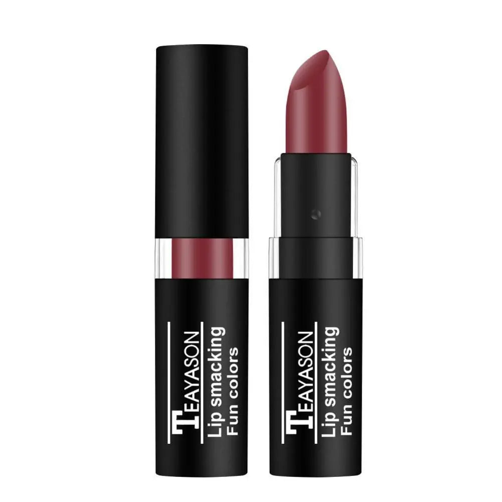Hot Sale Waterproof Velvet Matte Black White Lipstick Lasting Pigment Green Purple Lipstick Christmas Halloween Party Lip Makeup