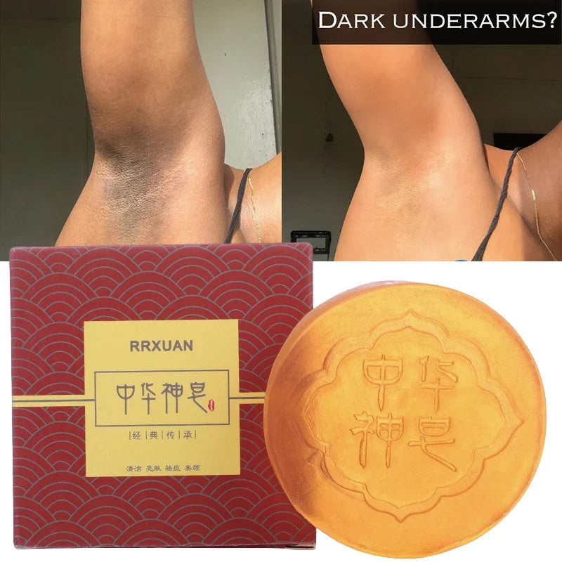 Body Natural Herb Soap For Deep Skin Exfoliation Brightening Body Soap Knees Intimate Parts Armpits Light Nourishing Care Soap