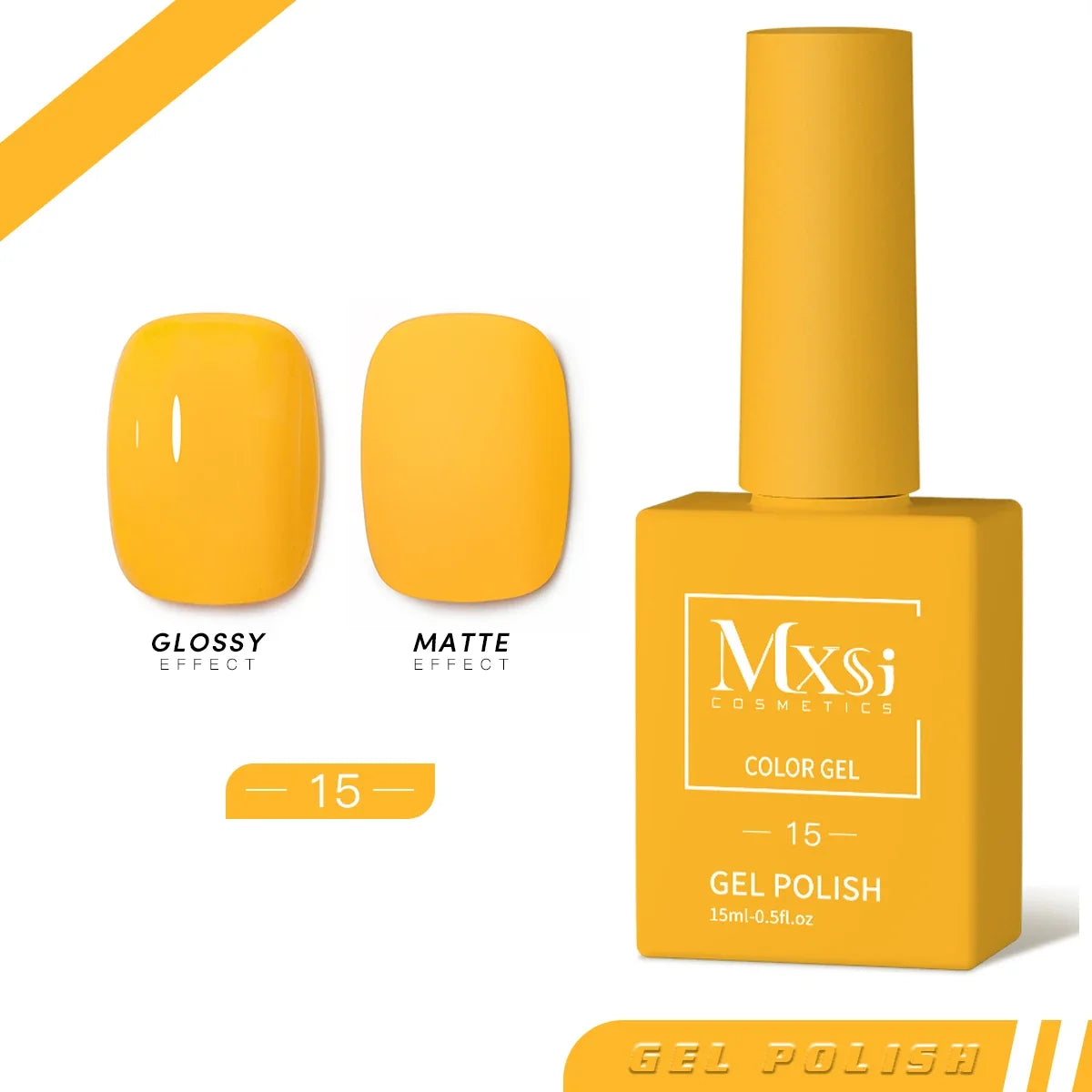 CC8 Mxsi 15ml Nail Gel Polish HEMA FREE Summer Nails Color It Once Soak Off UV LED Semi Permanent  Nail Art Manicure Varnishes