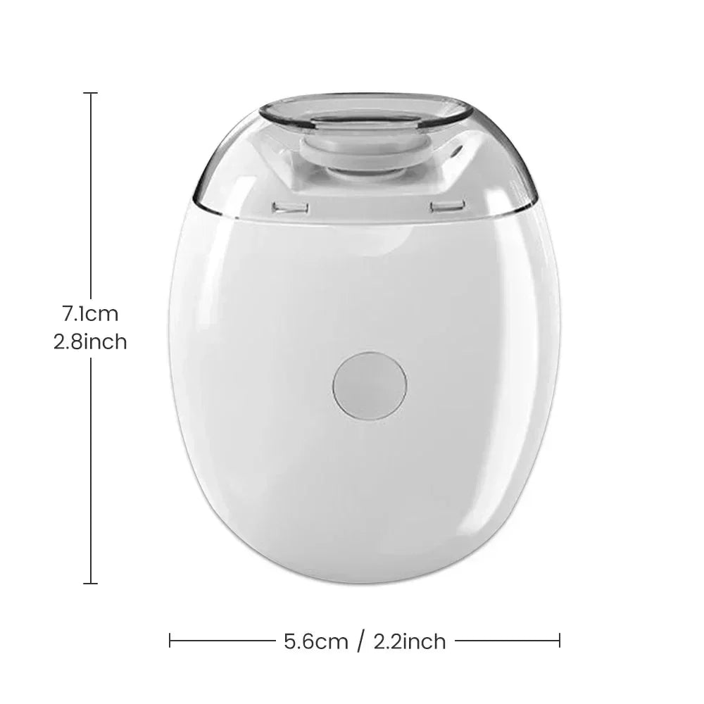 2 IN 1  Electric Nail Clipper Cutter with LED Light Automatic Nail Grinder Trimmer for Baby Mini Manicure Tool Nail Care