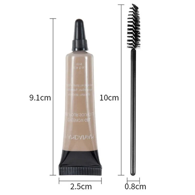 6 Colors Eyebrow Gel Cream Makeup Eyebrow Tattoo Pen Tint Waterproof Long Lasting Eyebrow Enhancers Eyebrows Makeup Cosmetics