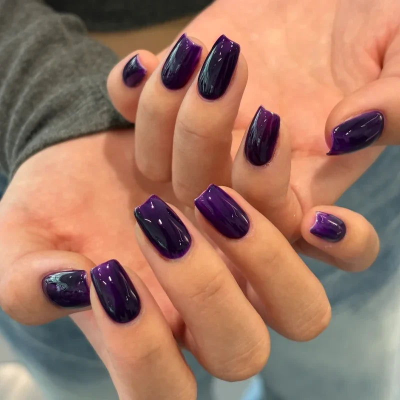 BORN PRETTY 10ml Purple Red Series Gel Nail Polish Winter Dark Purple Nail Art Varnish Semi Permanent Soak Off UV LED Gel