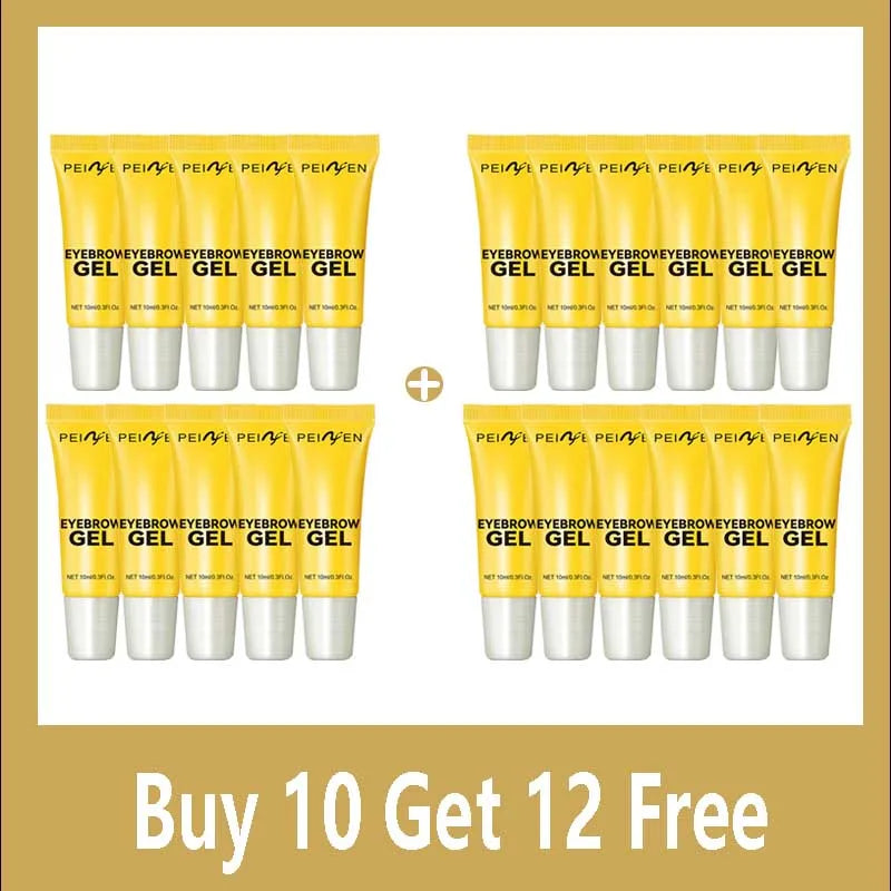 Eyebrow shaping gel Eyebrow shaping cream with brush Wild eyebrow strong shaping