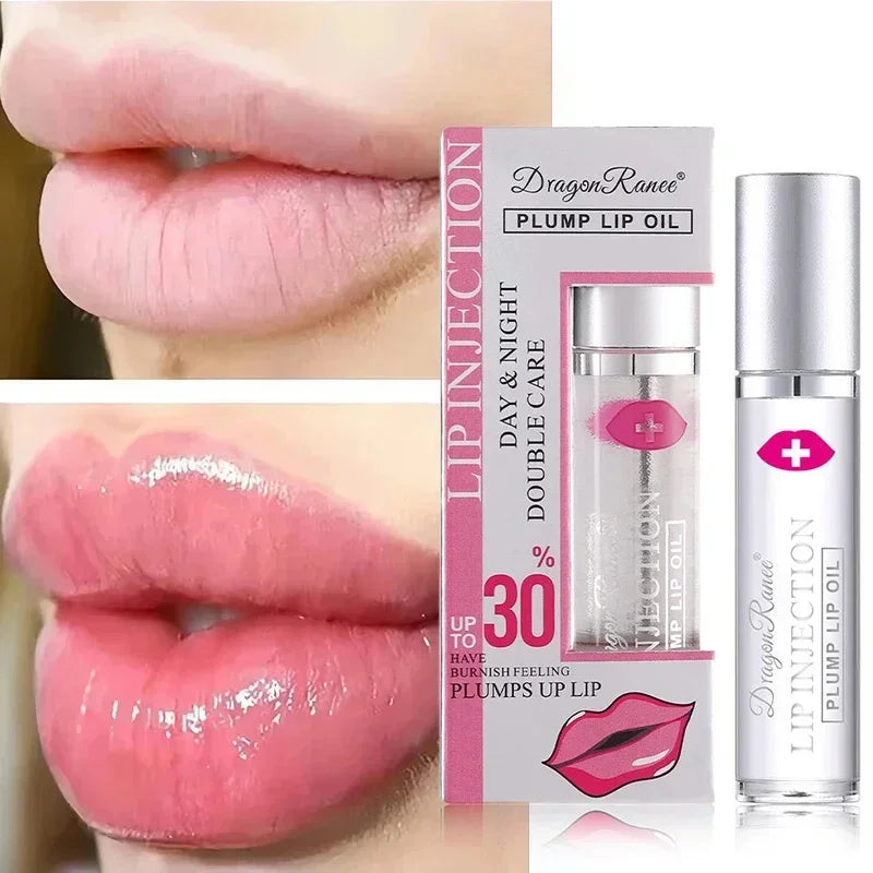 Instant Volumising Lip Plumper Oil Enhancer Lip Gloss Plumping Serum Moisturizing Anti-Wrinkle Lipstick Sexy Lip Care Makeup