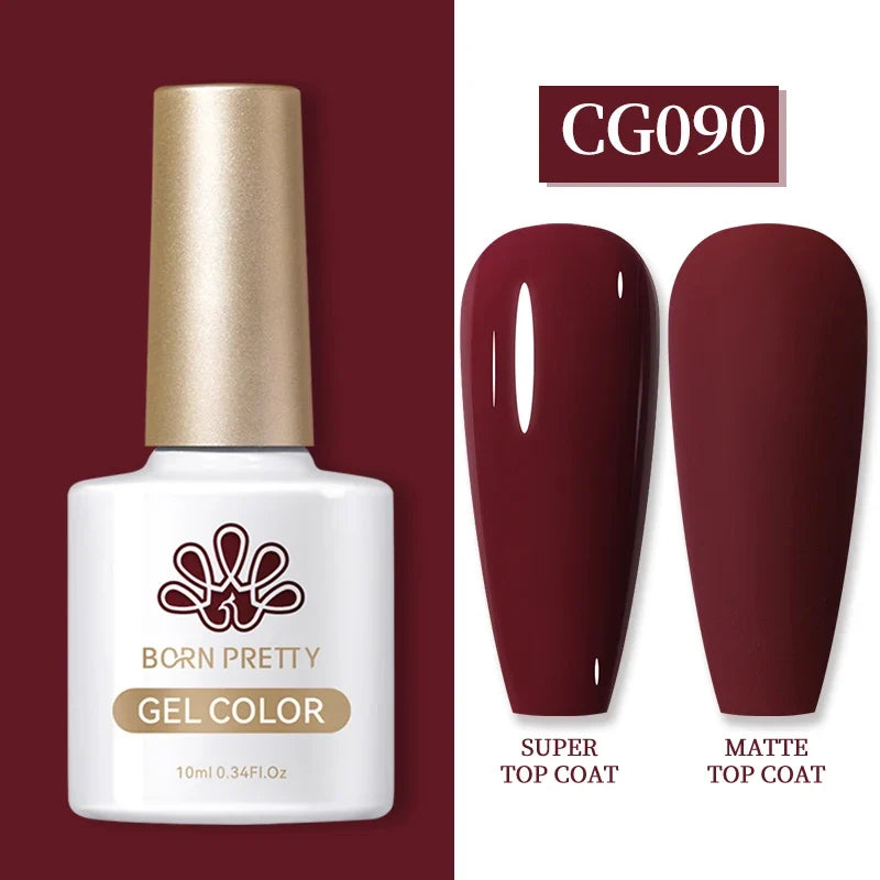 BORN PRETTY 10ml Clear Blooms Gel Polish UV LED Soak Off Nail Art Polish for Spreading Effect Marble Nail Polish Gel Painting
