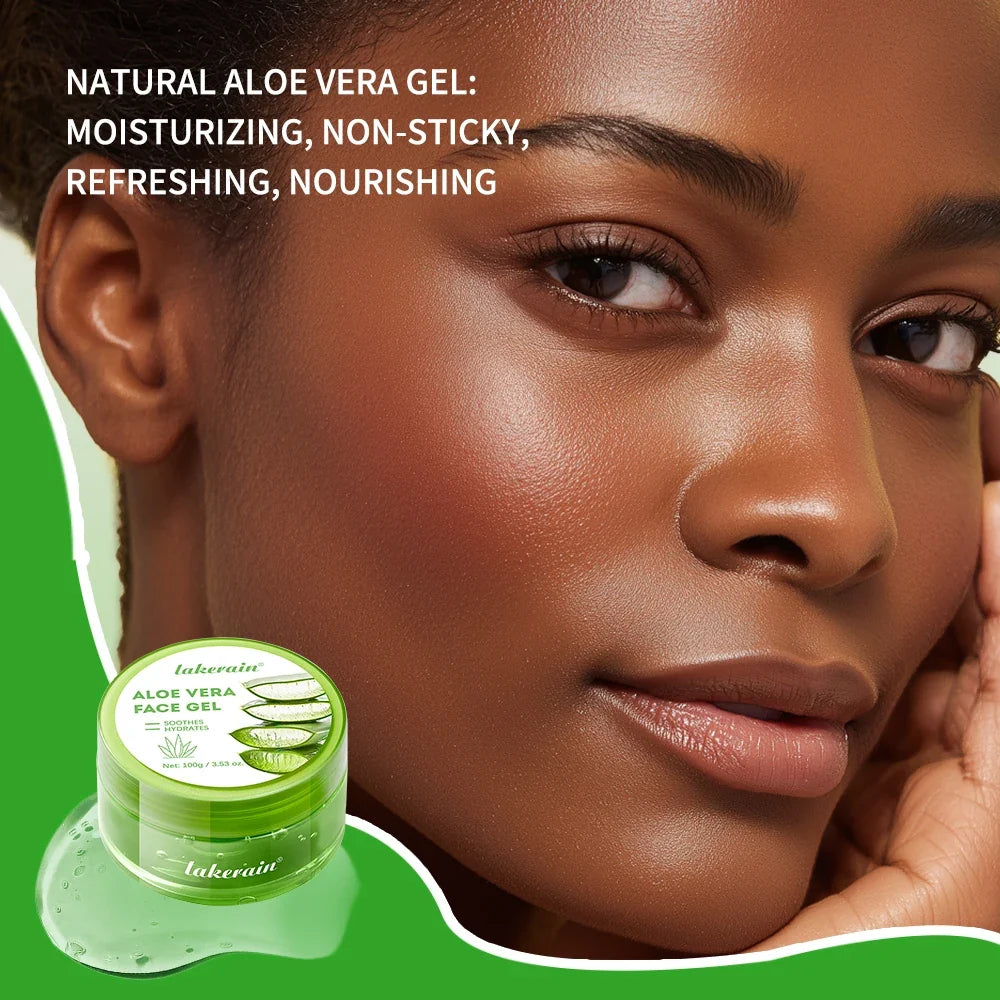 Aloe Vera Gel Lightening Moisturizing Soothing Natural Organic Aloe Vera Gel Reduce Redness Hydrate Exfoliation Skincare