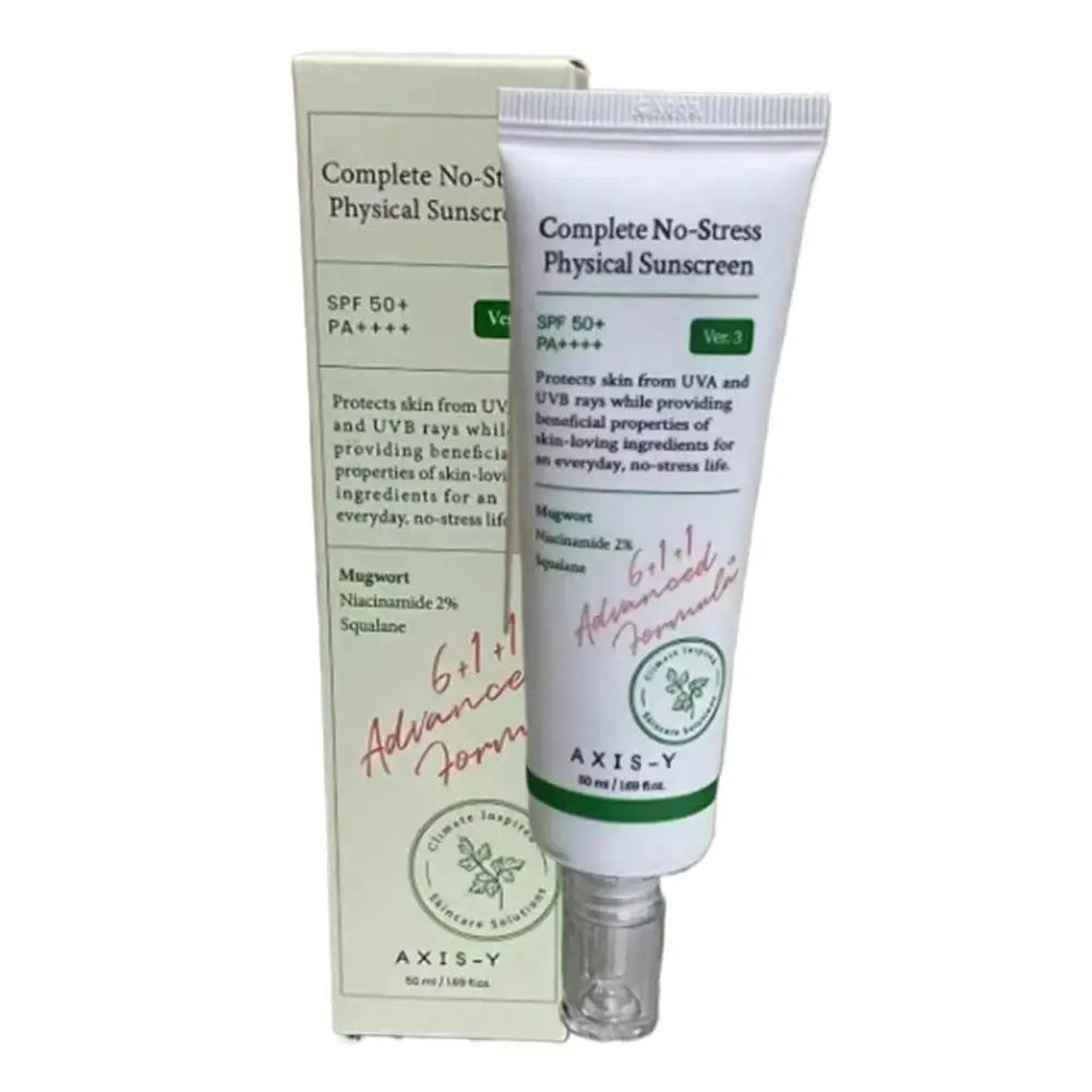AXIS-Y Original Authentic Korean Face Cream Daily Purifying Treatment Toner Sunscreen Skin Resolution Gel Mask Eye Roll-on Serum