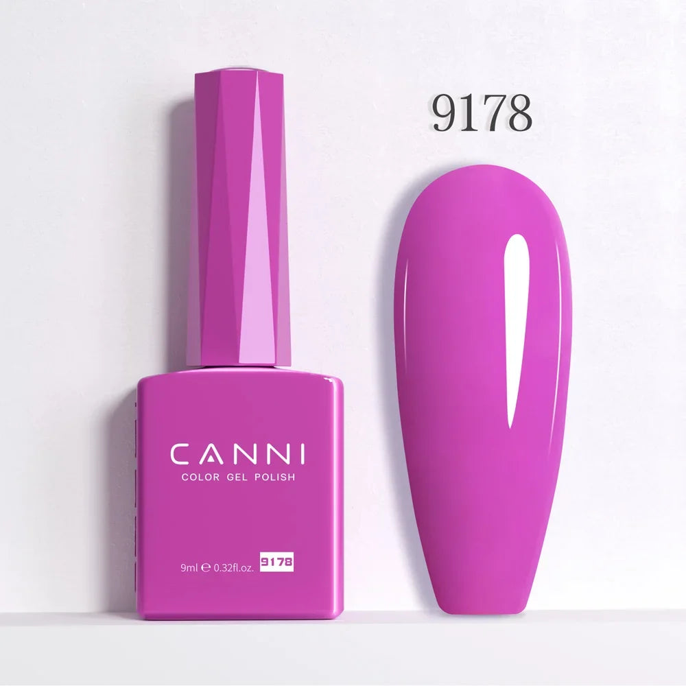 CC8 CANNI 9ml Gel Nail Polish TPO/HEMA FREE Spring Nails Bright Colors Full Coverage Soak Off UV LED Semi Permanent Gel