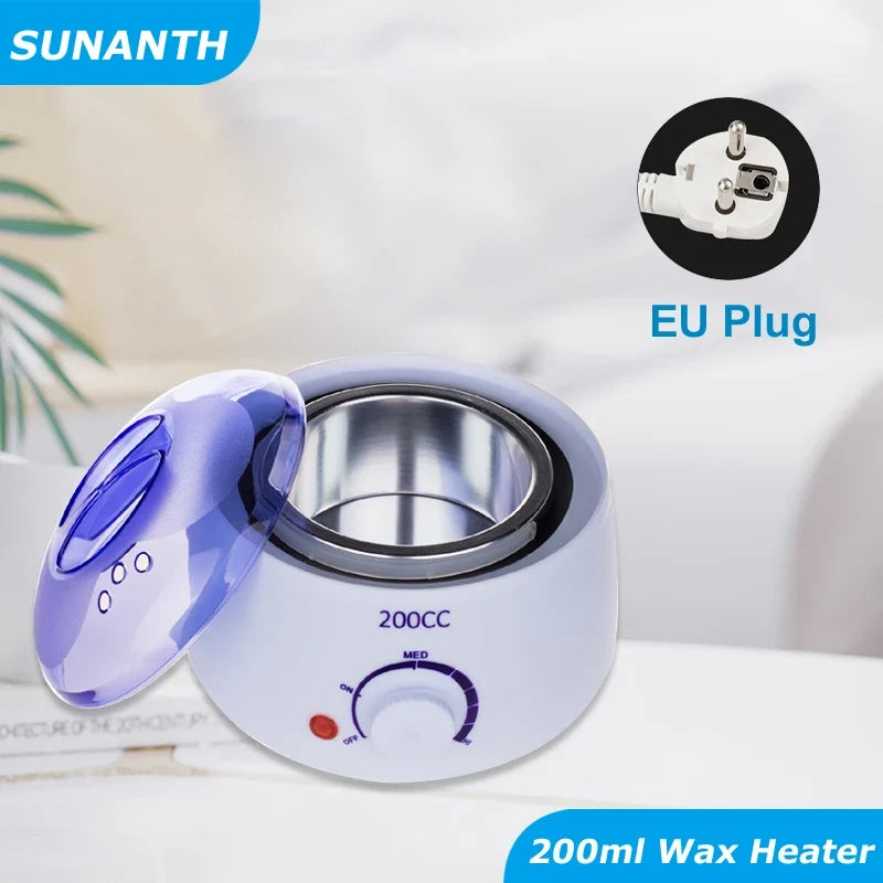 Electric Wax Heater Hot Wax Machine Paraffin Pot Warmer Hair Removal Waxing Machine Wax-melt Epilator Quick Heater