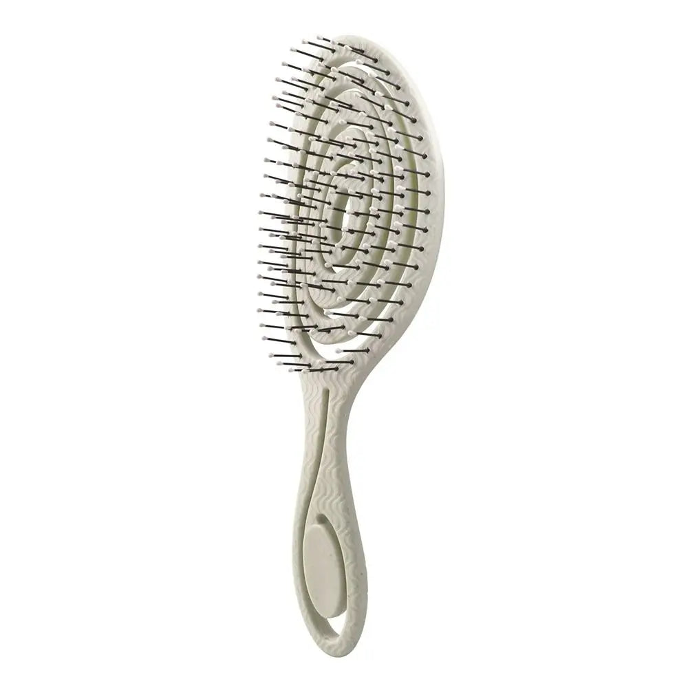 Flexible Hairdressing Styling Comb Soft Pins Massage Comb Hair Combs Wet and Dry Hair Brush