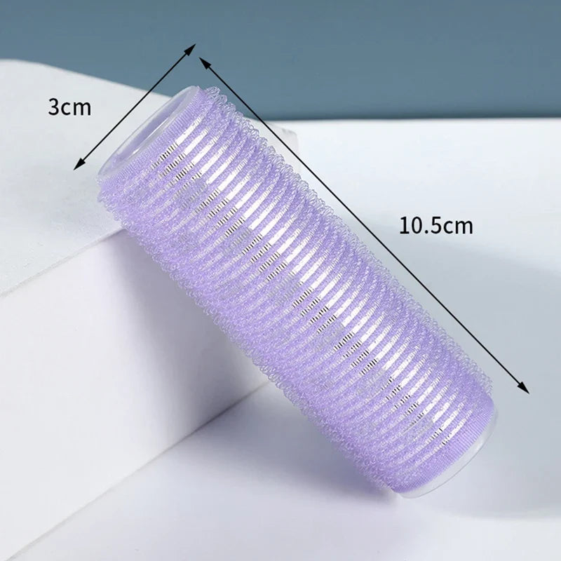Different Size Self Grip Hair Rollers Magic Curler Plastic Self-adhesive Hair Curling Hairdressing Tool Girl Beauty Styling Tool