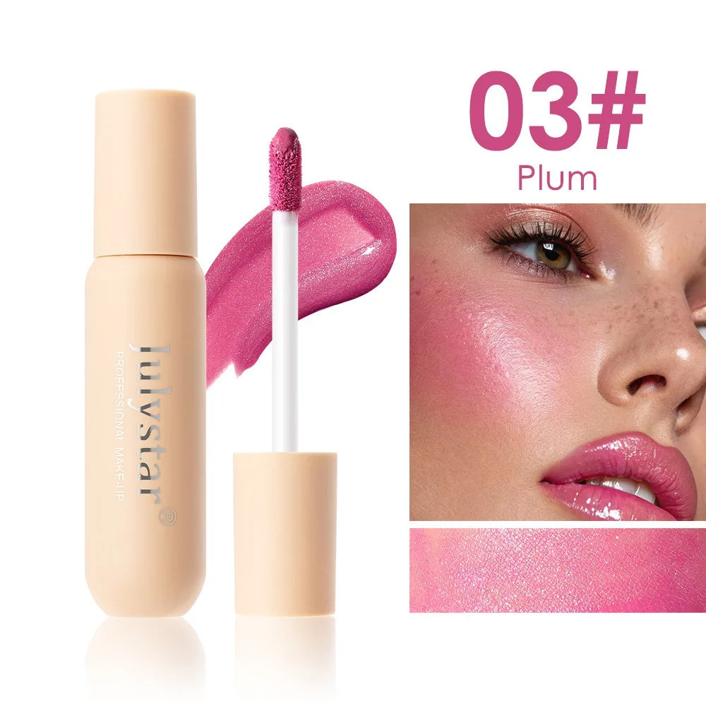 Blush Highlighter Stick Face Liquid Blusher Natural Cream Cheek Eye Tint Peach Blush Contour Brighten Cheek Rouge Cosmetics