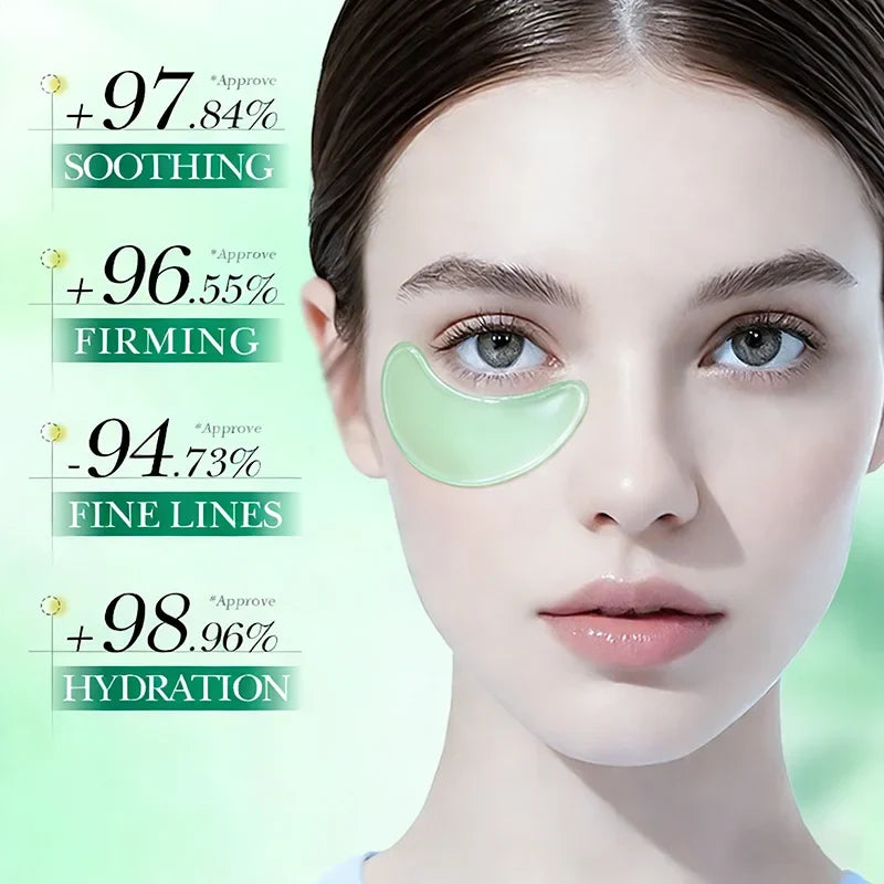 80pcs SADOER Centella Crystal Collagen Eye Mask Anti Wrinkles Anti Dark Circles Remove Eyes Bag Moisturizing Eye Patches