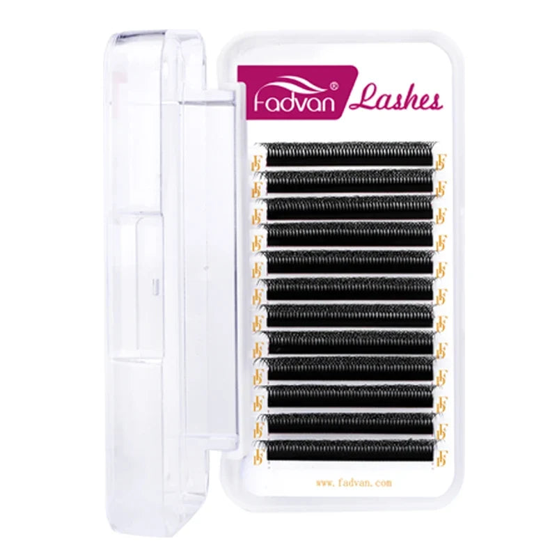 Fadvan 10D W  Shape Lashes Extension Dense Double Layer 5D W Eyelashes Premade Fans False Lash