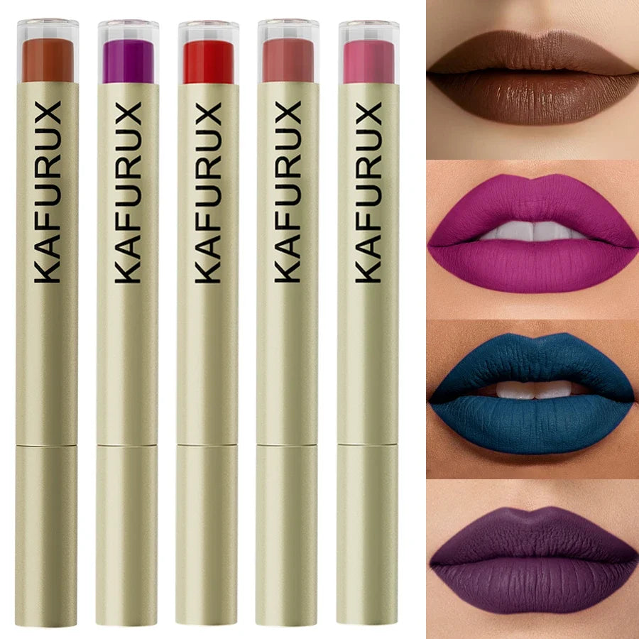 20 Colors Sexy Long Lasting Velvet Matte Lip Gloss Liquid Lipstick Lip Makeup Red Pink Brown Nonstick Cup Waterproof Lip Glaze