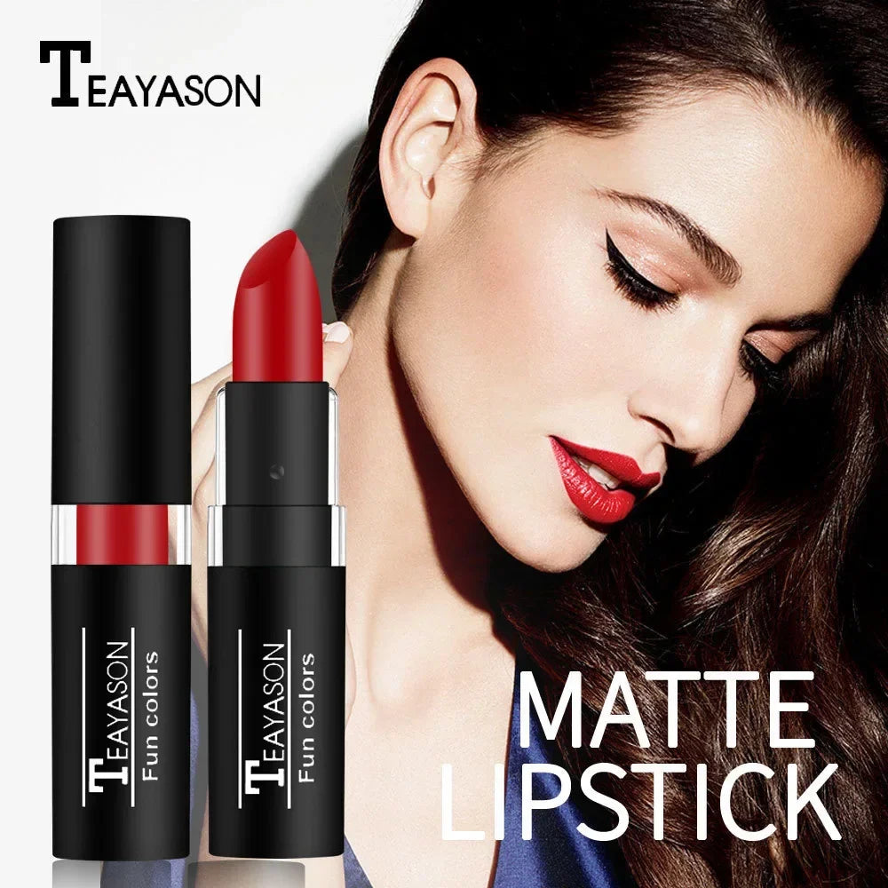 Green Purple Lipstick Christmas Halloween Party Lip Makeup Hot Sale Waterproof Velvet Matte Black White Lipstick Lasting Pigment