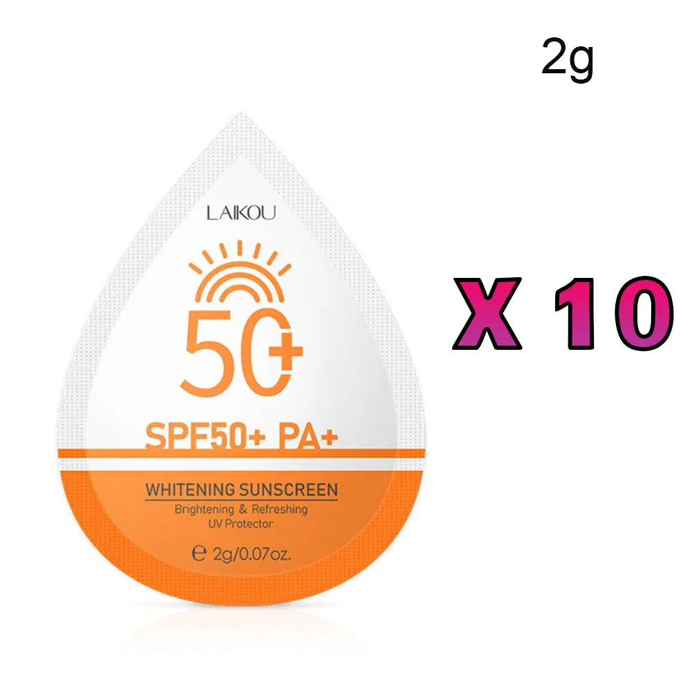 Collagen Sunscreen For Face Body SPF50+ Sun Protection UV Isolation Active Protein Sunblock Long Lasting Non-Greasy Skincare 40g