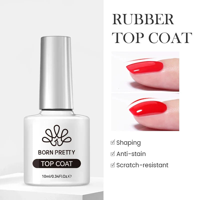 BORN PRETTY 10ml Blood Red Gel Nail Polish Semi Permanent Soak Off UV LED Varnish Design Halloween Festival Nail Supplies 1/6pcs