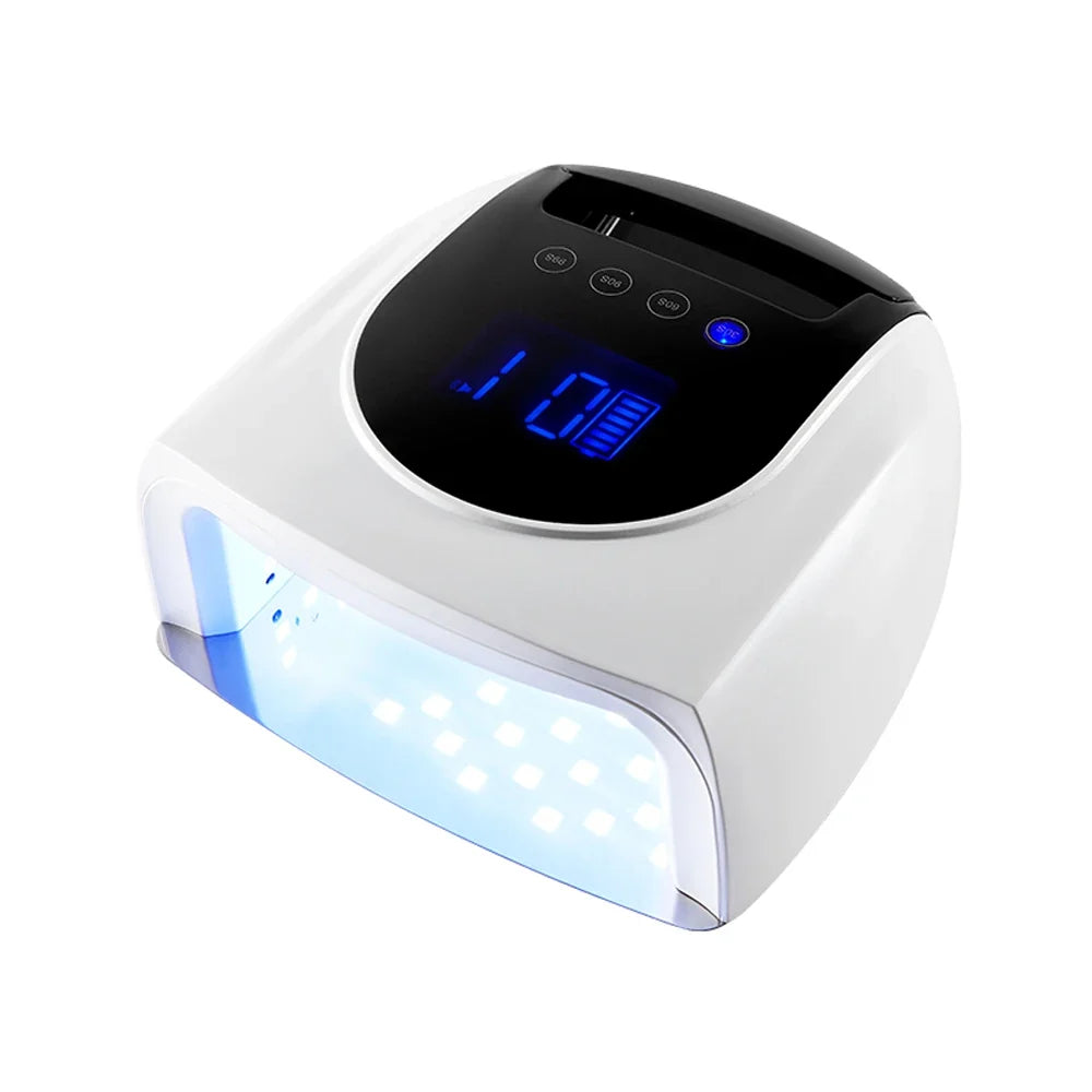 96W Magnetic Removable Bottom Nail Lamp Wireless Gel Polish Dryer Manicure Machine UV LED Light for Nail Portable Nail Lamp