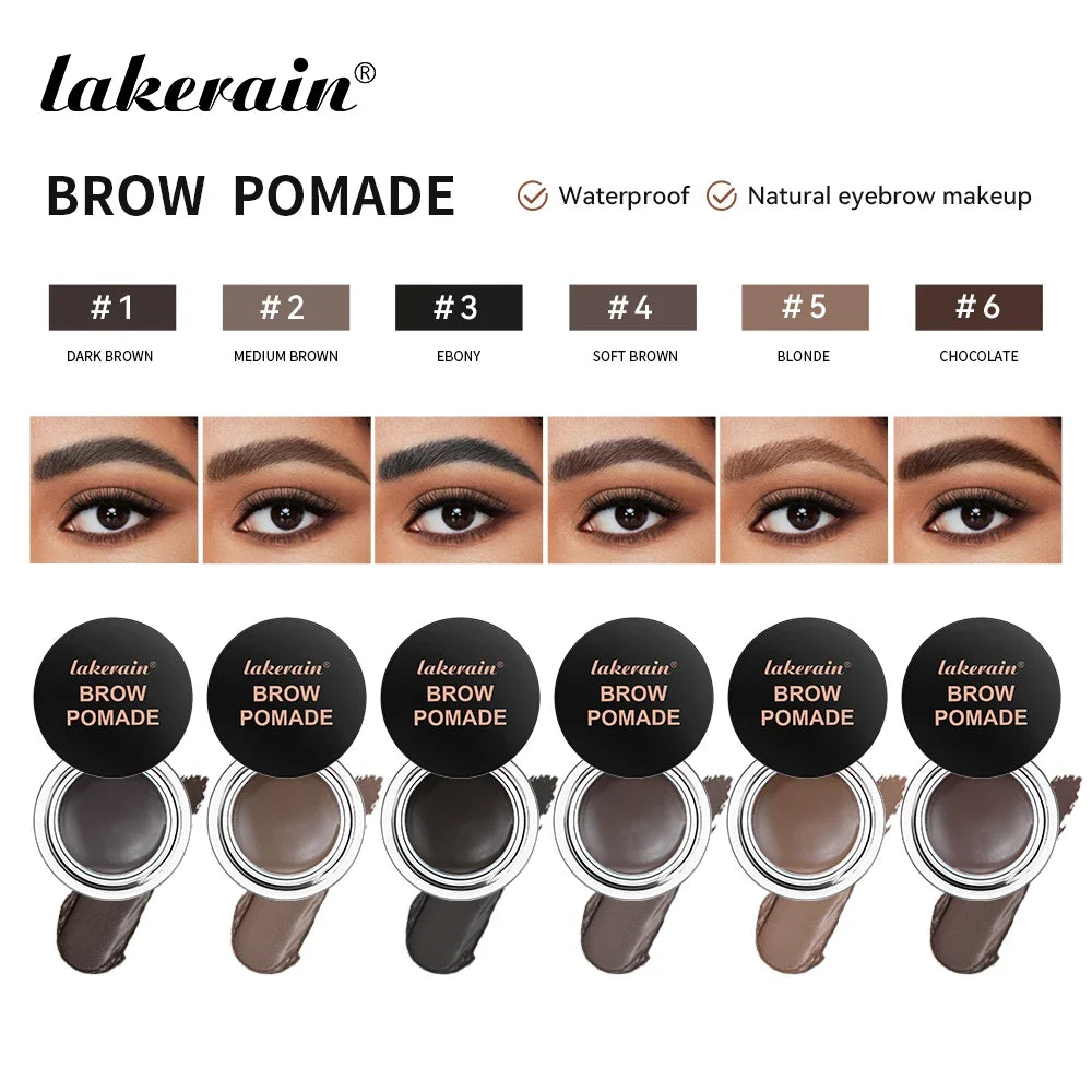 Eyebrow Pomade Enhancers Long-lasting Waterproof Eye Brows Pomade Texture Eye Brow Tint Enhancers For Women Eyebrow Cosmetics