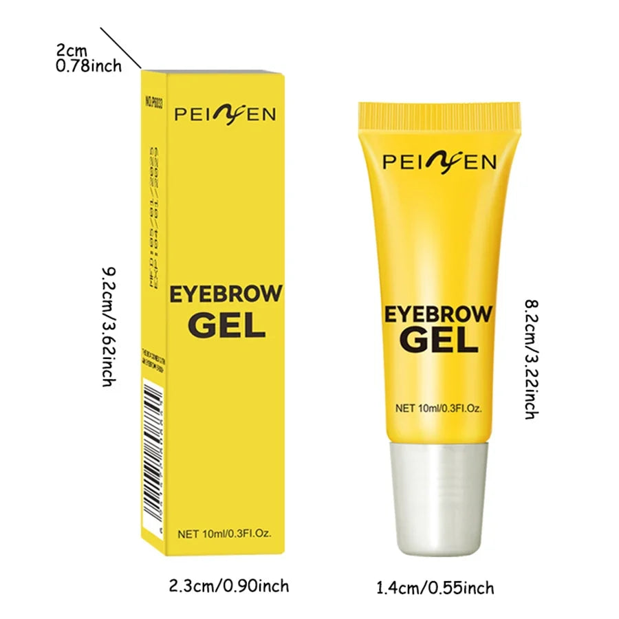 Eyebrow shaping gel Eyebrow shaping cream with brush Wild eyebrow strong shaping
