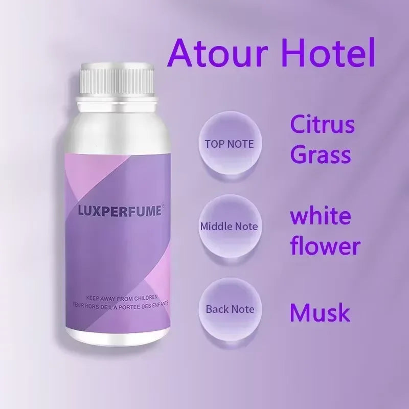 500ML Air Freshener Essential Oil Diffuser Refill Air Purifier for Hotels Electric Aromatic Oasis Humidifier Car Smoke Generator