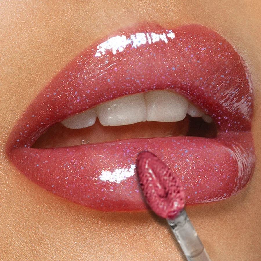 6 Colors Glitter Liquid Lipsticks Shimmer Shiny Lipgloss Pearlescent Lip Tint Mositurizing Long Lasting Lip Glaze Makeup For Wom