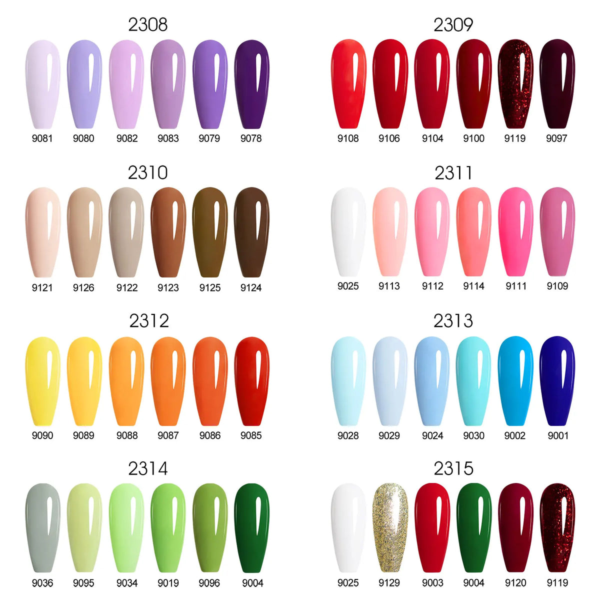 9ml*6pcs CANNI Nail Gel Polish Set TPO FREE Jelly Nude Pink Rubber Base Reinforce UV Construction Gel Soak off UV LED Gel Kit