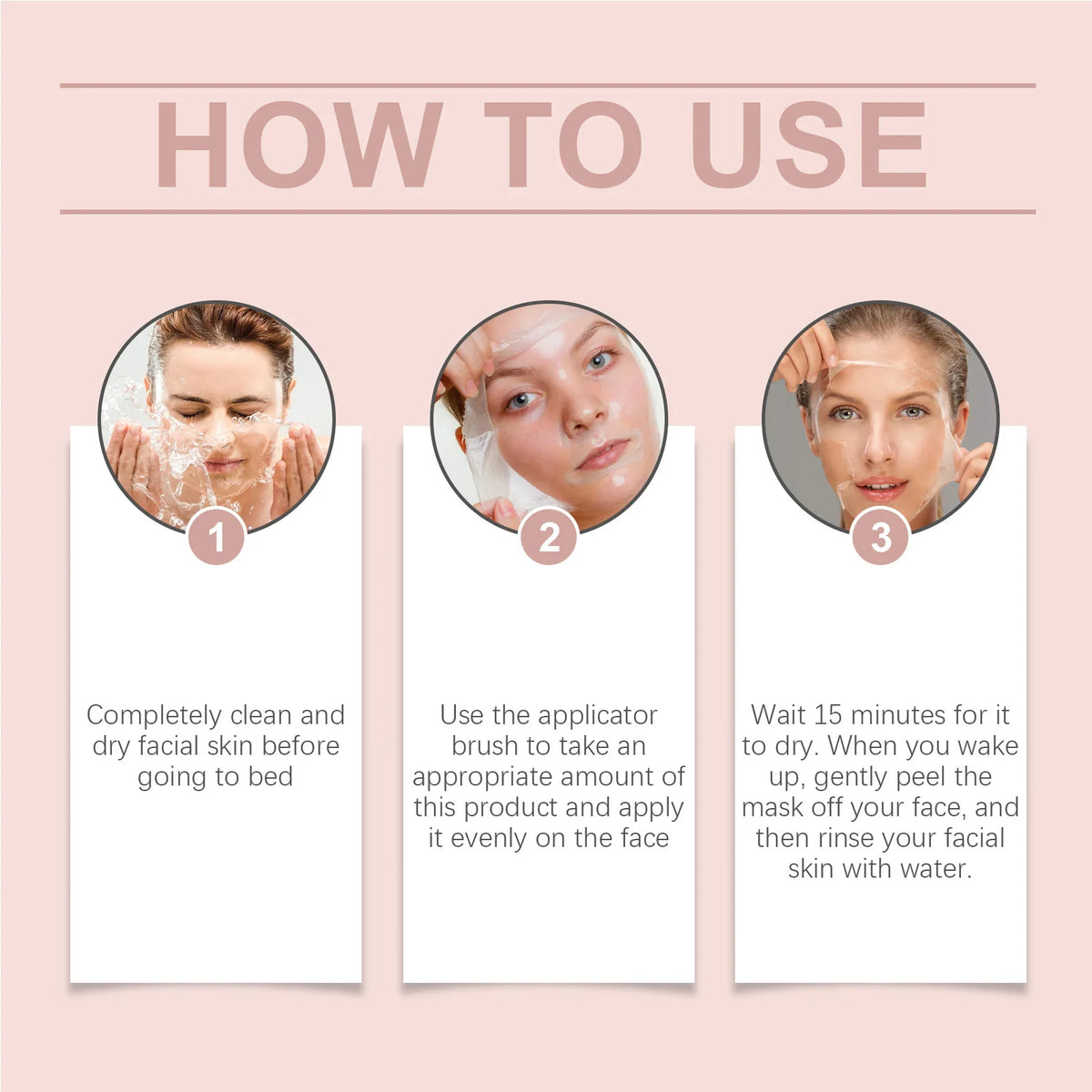 Disposable Tear Off Facial Peel Mask