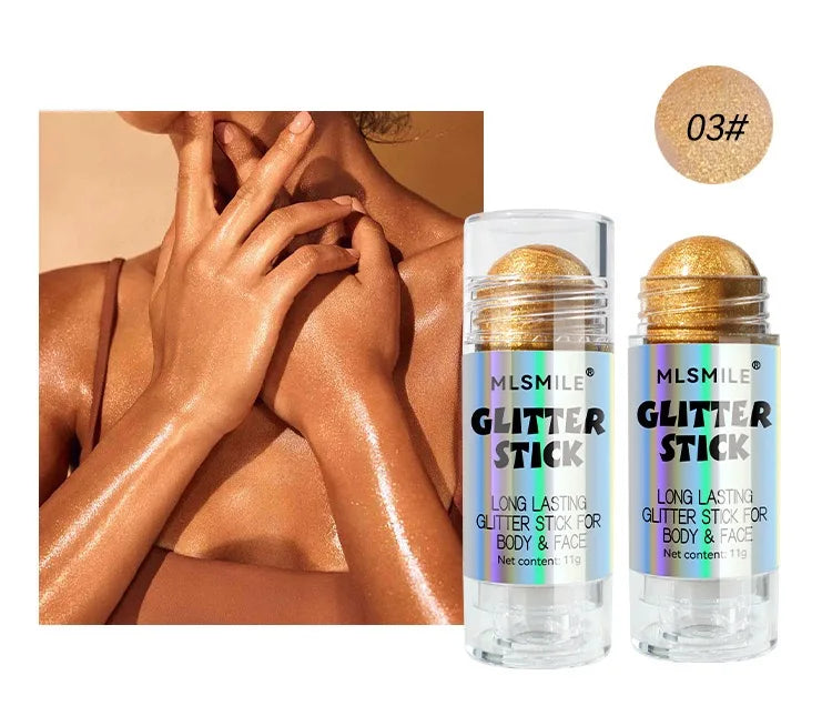 4 Colors Brighten Highlighter Bar Cosmetics Face Contour Bronzer Shimmer Highlighter Stick Body Highlighter Beauty Makeup