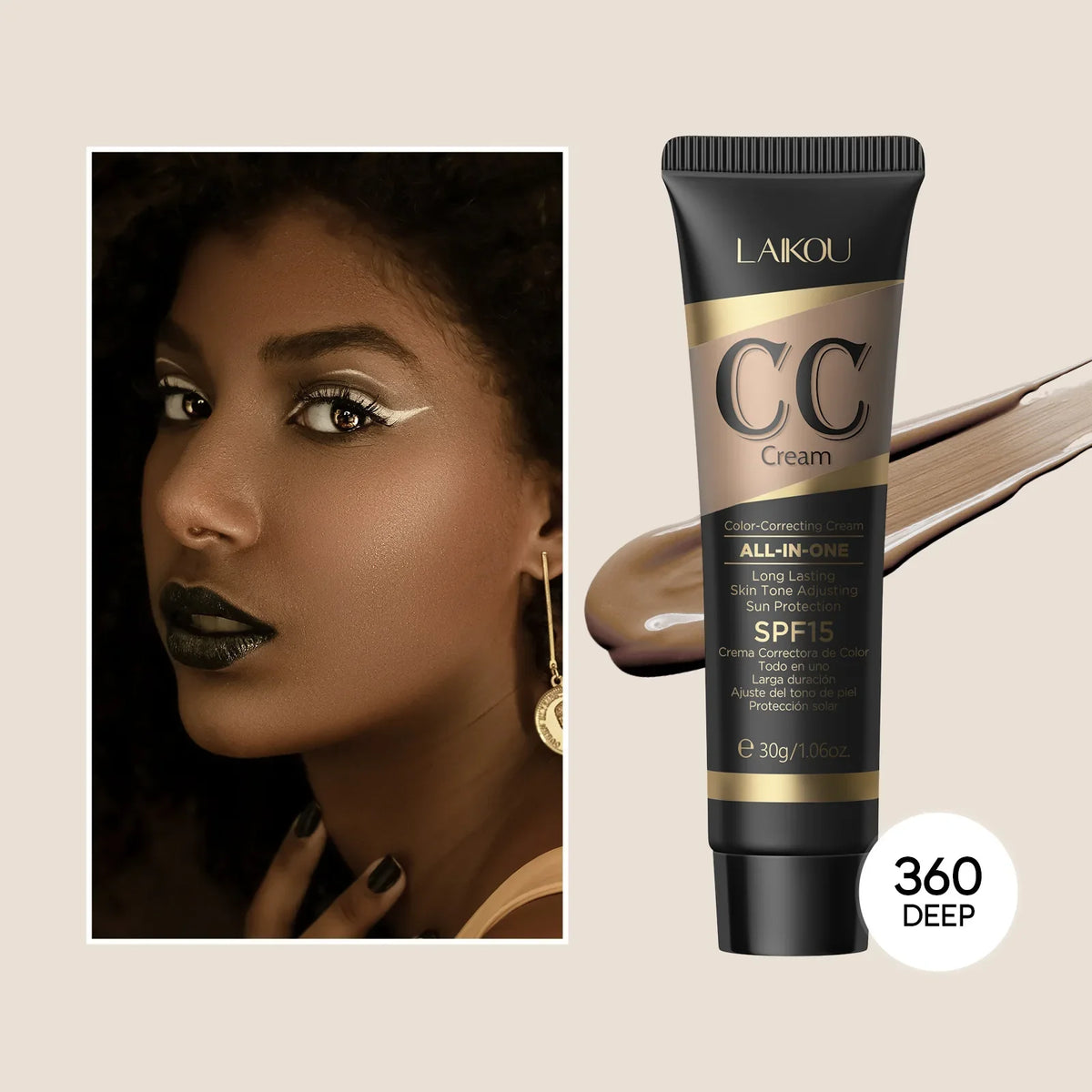 CC Cream Foundations Cover Blemishes Tinted Moisturiser Face Women Color Correcting Cream Tinted Moisturiser Hydrating