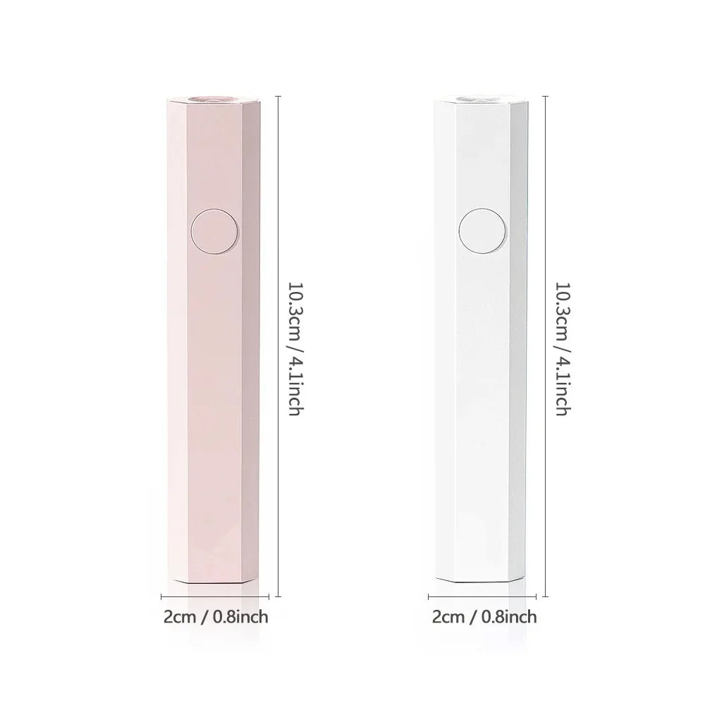Handheld Monogram Lamp UV LED Nail Light For Curing All Gel Polish USB Rechargeable Quick Dry Manicure Machine Nail Art