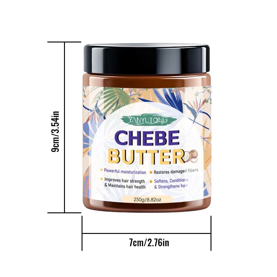 Chebe Butter 250g Afr Herbs Castor Batana Rosemary Hair Care Moisture For Curly Hair Gentle Formula Ideal Gift