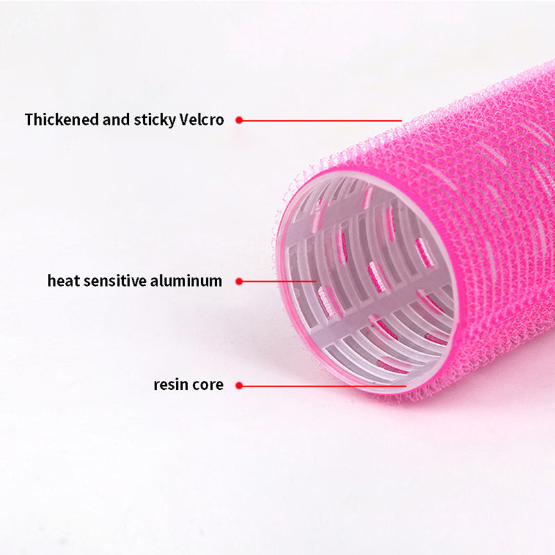 Different Size Self Grip Hair Rollers Magic Curler Plastic Self-adhesive Hair Curling Hairdressing Tool Girl Beauty Styling Tool