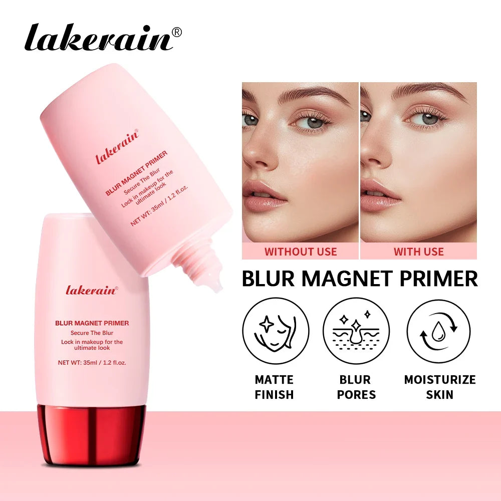 Blur Magnet Primer Base Makeup Smooth Pore Coverage Foundation Moisturizes Even Skin Tone Matte Finish Base Primer Cosmetic