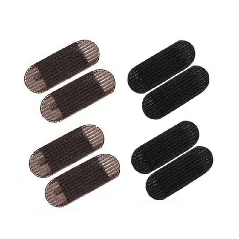 2/4/8pcs Fluffy Invisible Hair Clip for Volume Front Hairline Puff Cushion Perfect for Bun Styling Adding Women’s Hair Styling