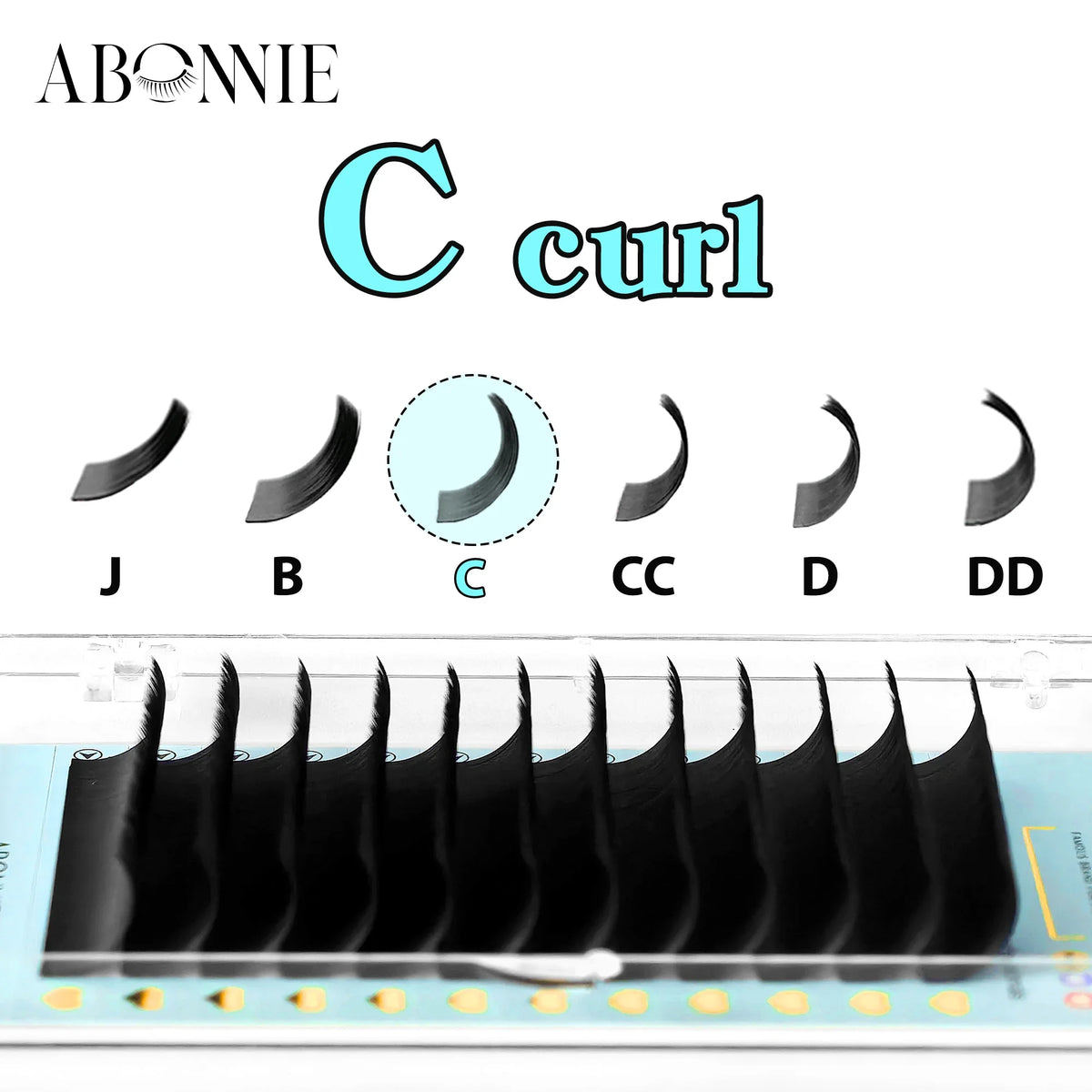 Abonnie Multi Layer Wispy Lashes Pre-Bundled Eyeash Extensions 3D Fluffy Camellia Eyelashes Automatic Flowering Lash LB Eyelash