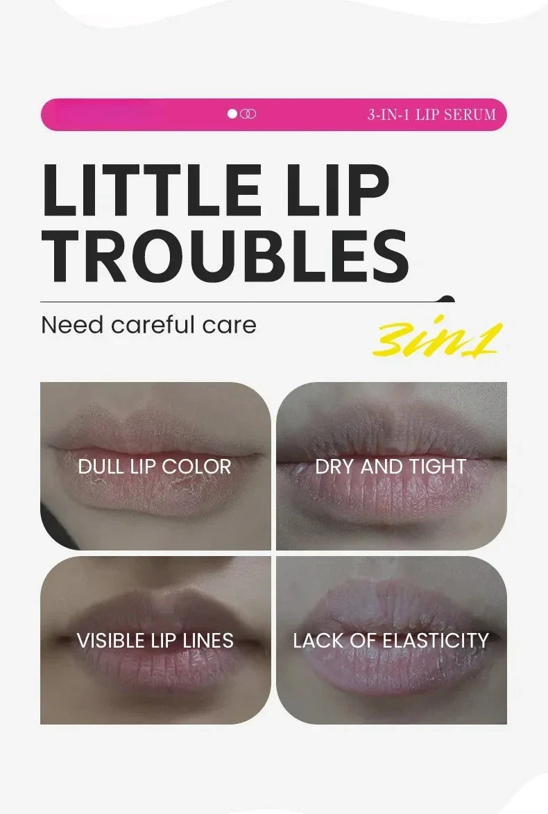 Instant Plumping Lip Essence Oil Increase Lip Elasticity Long-lasting Moisturize Nourishing Lip Plumper Gloss Sexy Beauty Makeup