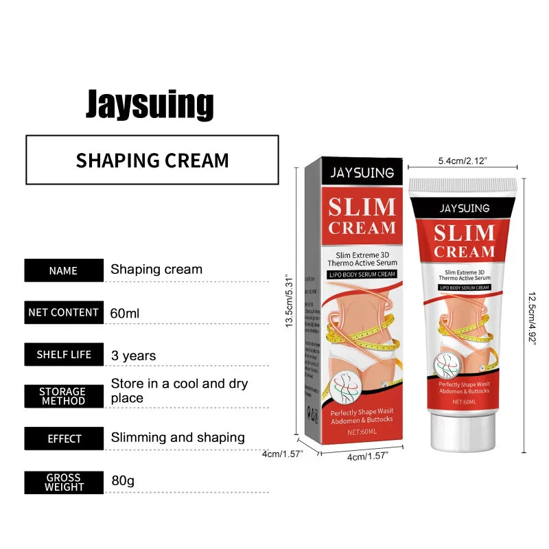 Body Slimm-ing Cream Fast F-at B-urning Anti Cellulite Remover Sculpting We-ight Loss Lifting Firming Skin Massage Shaping Cream