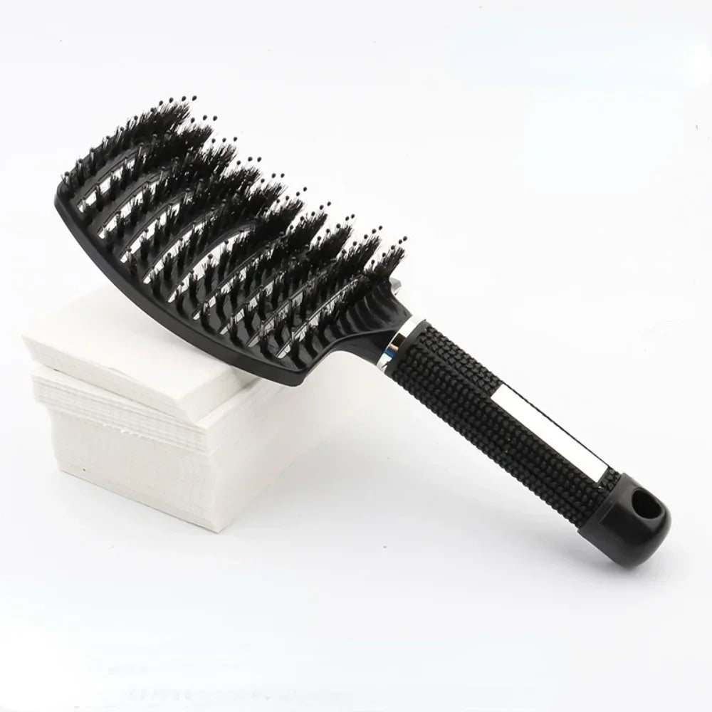 Children Detangler Hair Brush Hairbrush Anti Klit Brushy Haarborstel Bristle Nylon Scalp Massage Tangle Teaser Hair Brush Comb