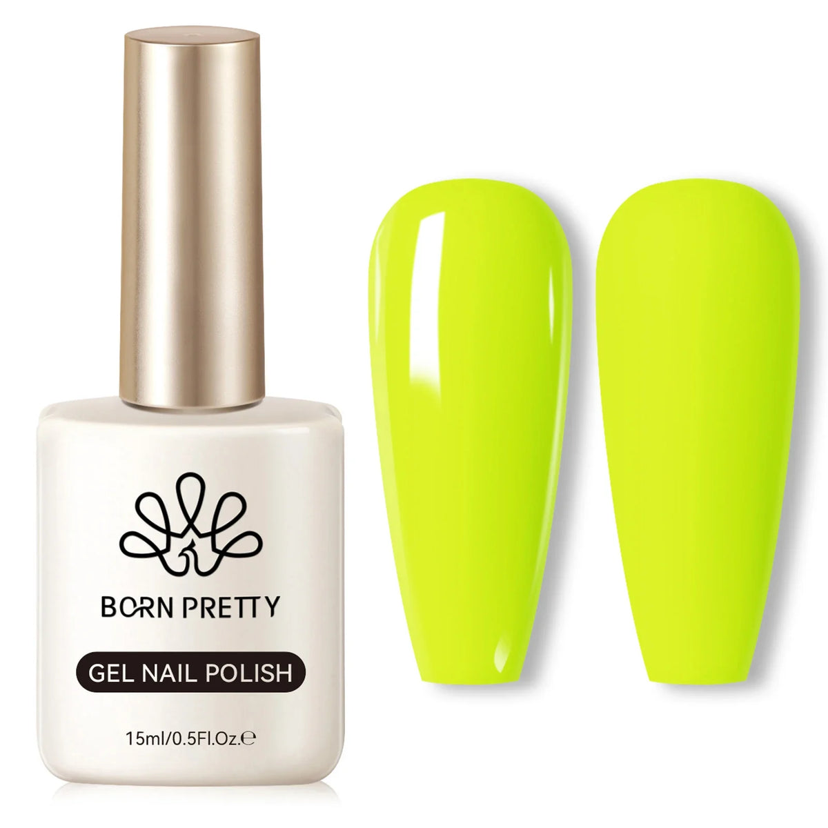 BORN PRETTY 15ml Nail Gel Polish Glitter Gorgeous Full Coverage Soak Off UV LED French Nail Art Jelly Nude Pink Varnish