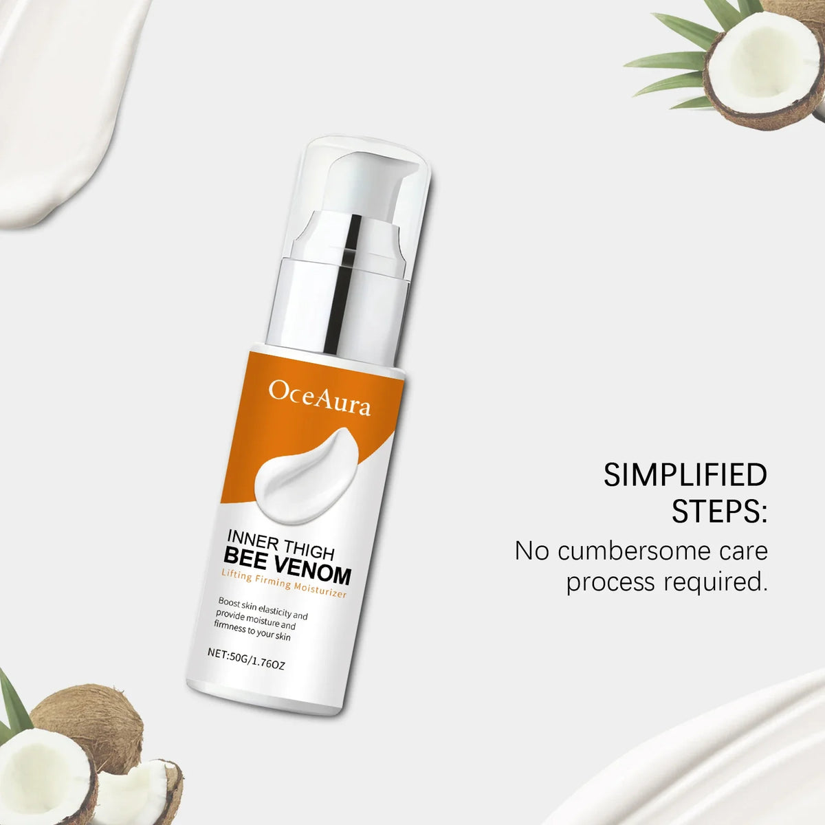 Inner Thigh Firming Cream Tightening Improve Sagging Skin Lifting Firming Buttocks Body Contouring Reduces Cellulite Appearance