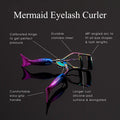 "1Pc Gradient Purple Curled Upswept Lashes for All Eyes"