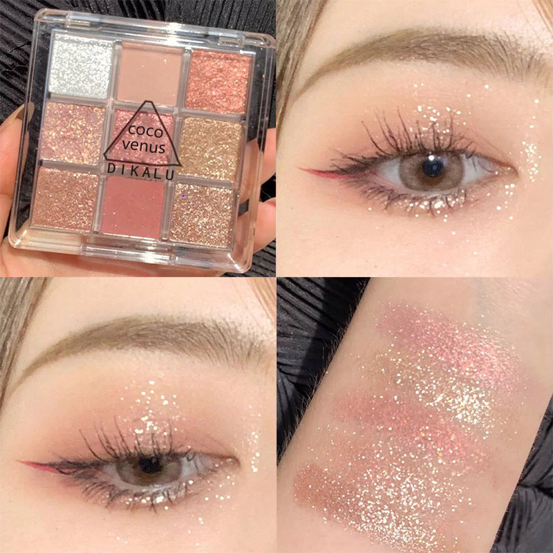 Prism Wellness Sunset Glow Nine-Color Eyeshadow Palette