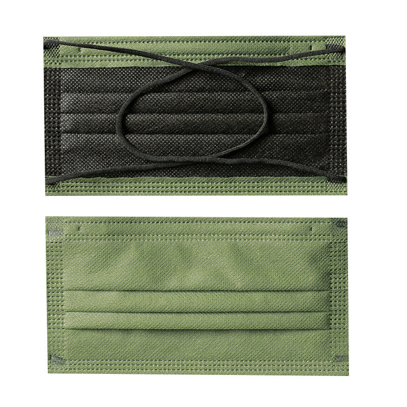 Cross-Buller Three-Layer Disposable Muslim Face Mask