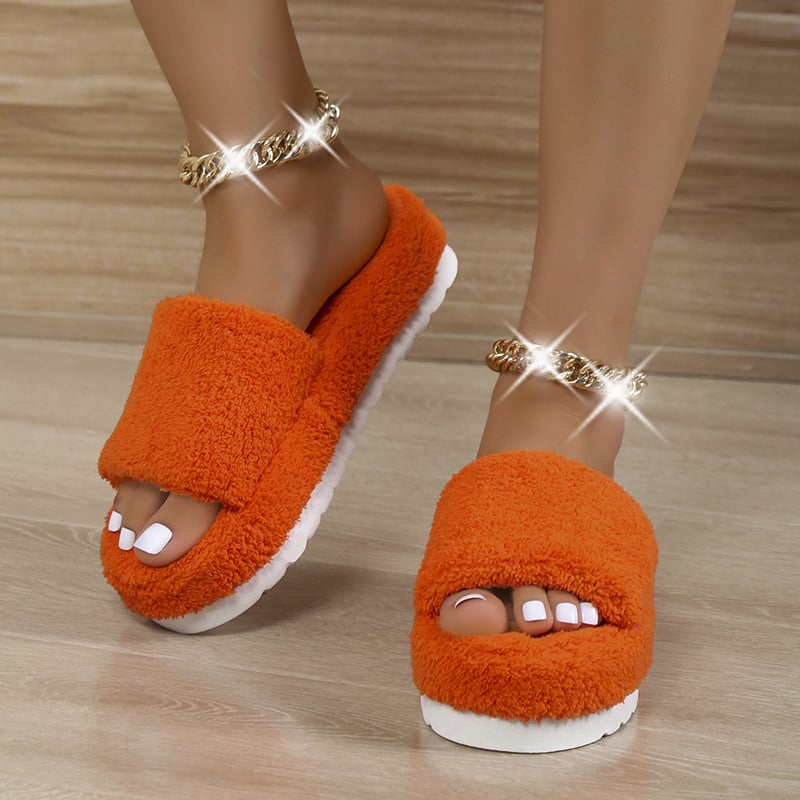 Fuzzy Winter Slippers